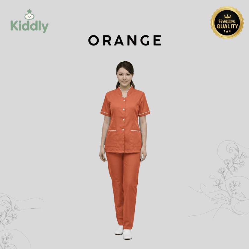 Kerah Shanghai - Orange